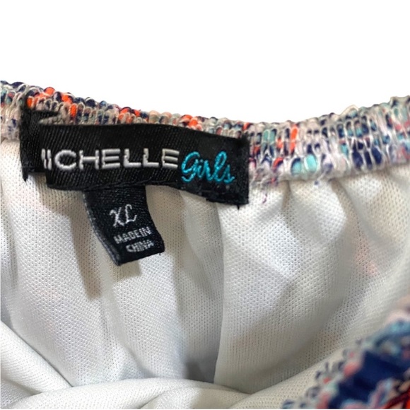 Michelle Cold Shoulder Romper Shorts - Picture 4 of 4